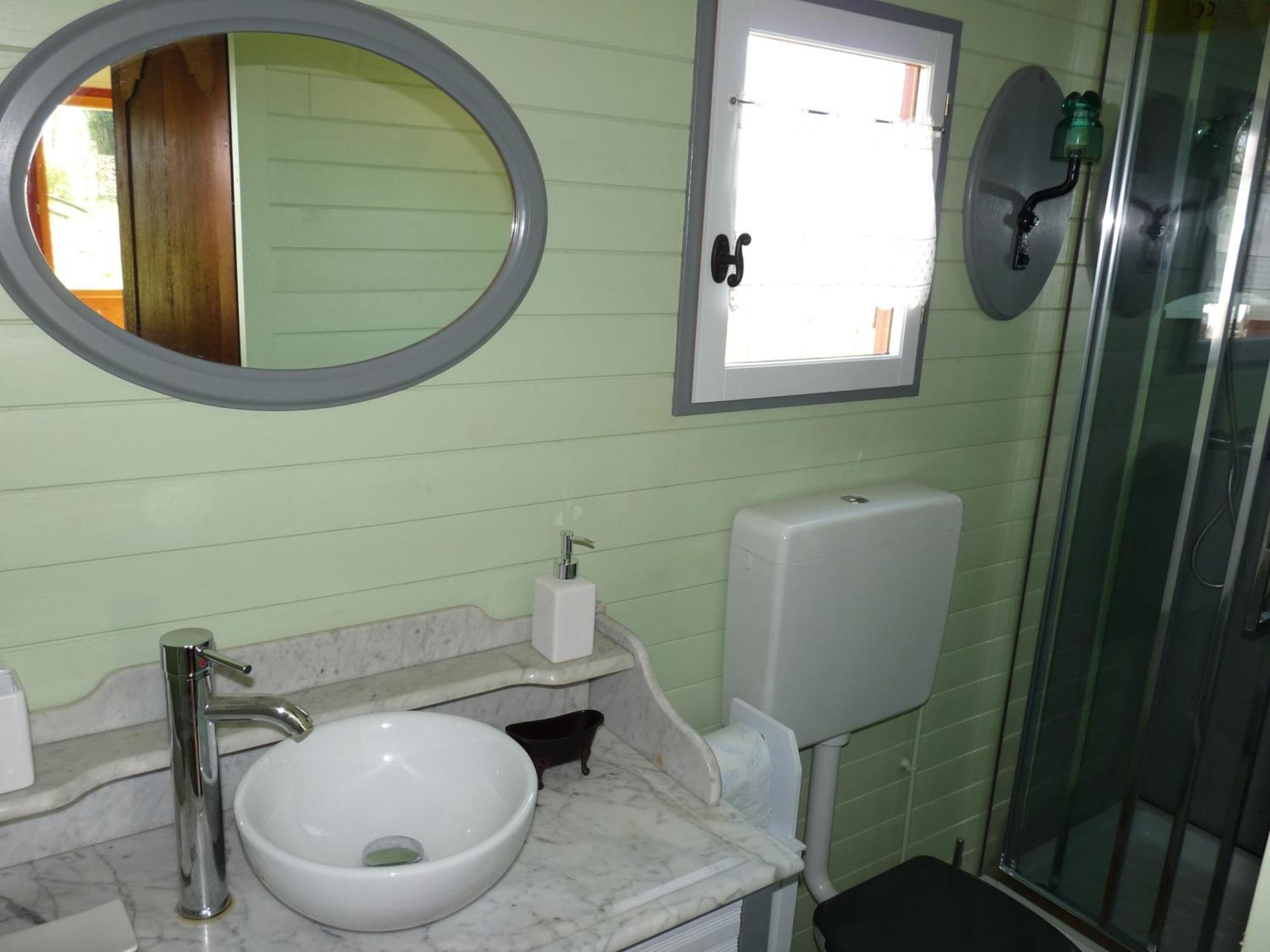 Roulotte Gabi Hotel Rouville  Bagian luar foto